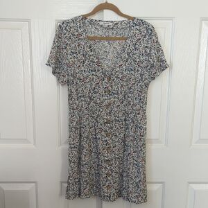 Madewell Button-Front Day Dress